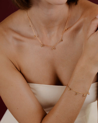 Lovely Heart Bundle Roségold