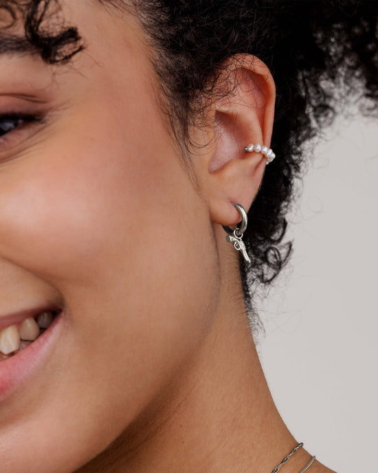 Bulletproof Hoop Set Baby Silber