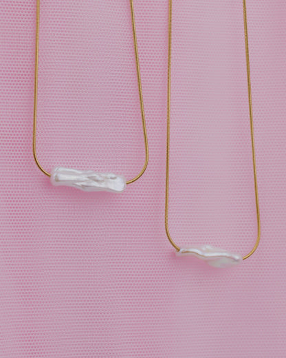 Luminous Pearl Choker Roségold