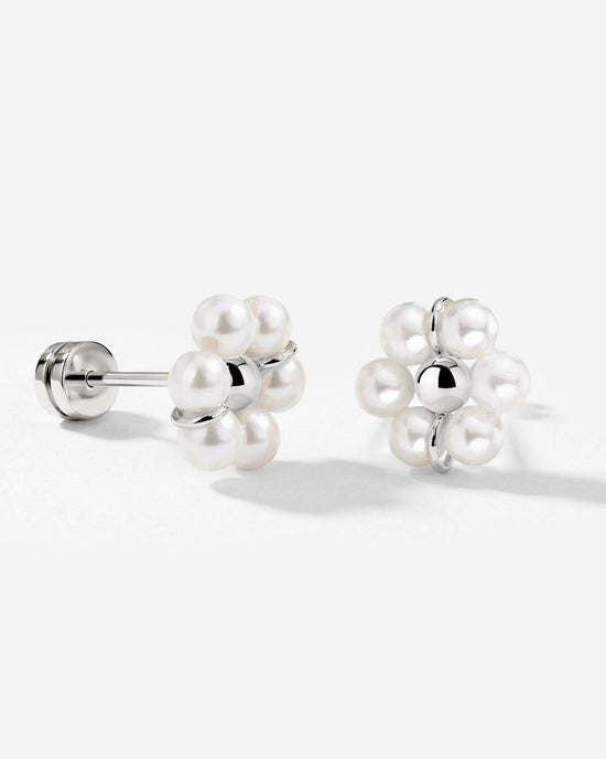 Daisy Studs Silber