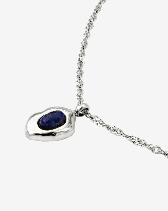 Blue Breeze Necklace Silber