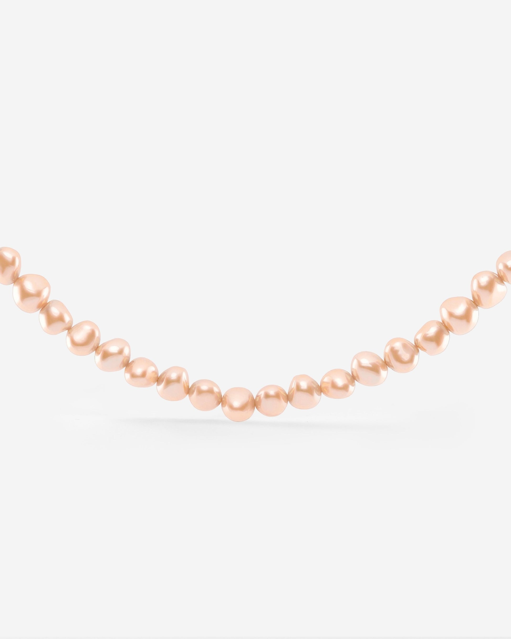 Dusty Rose Perlita Choker Silber
