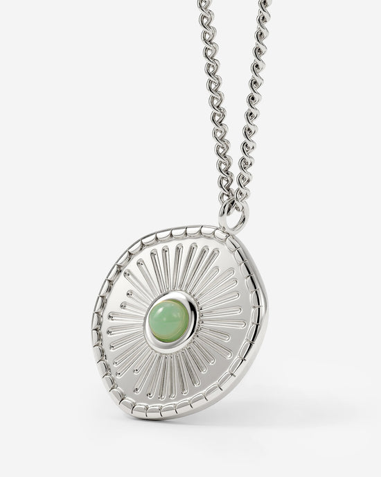 Moss Necklace Silber