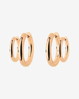Chunky Lover Hoop Bundle Small Roségold