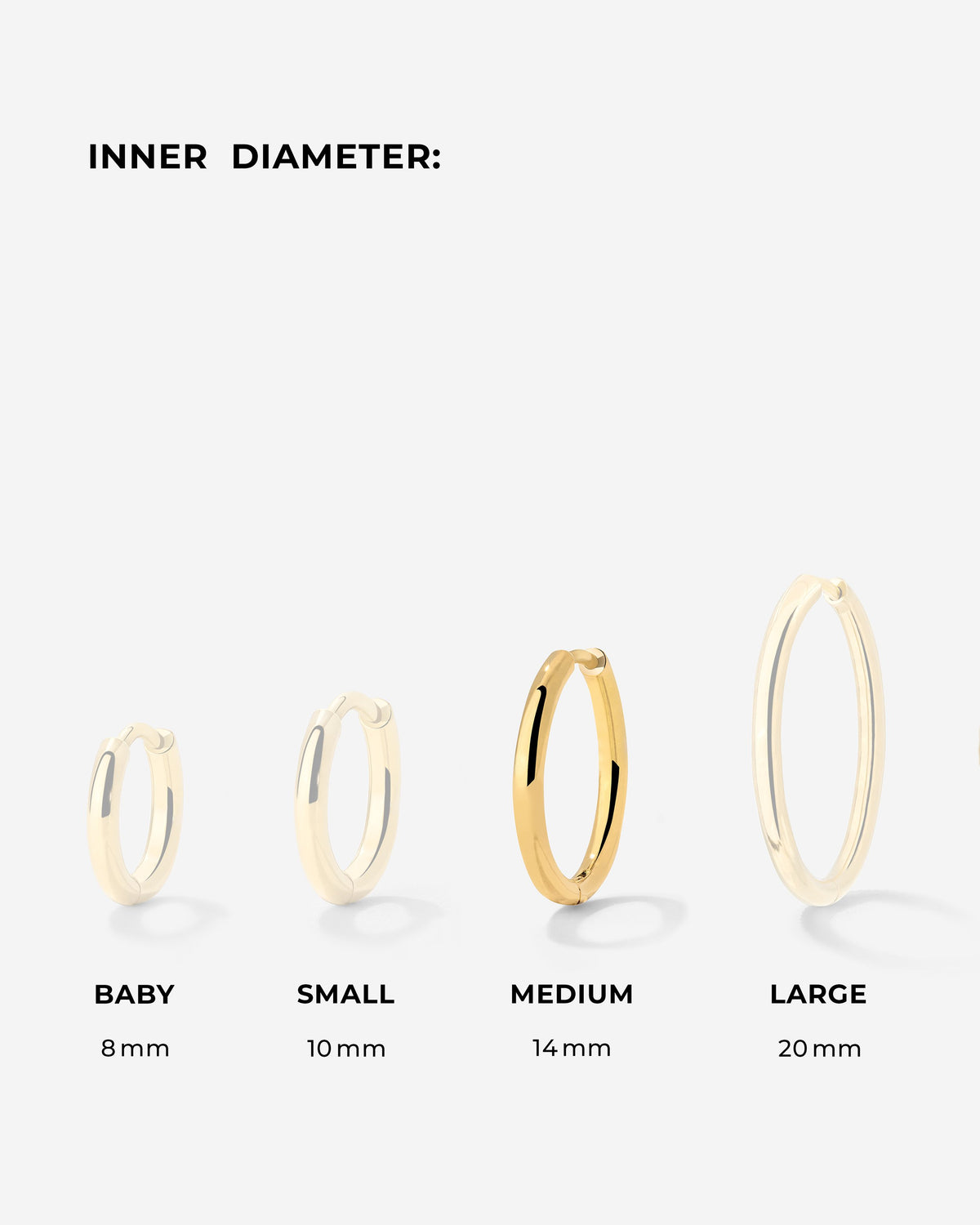 Medium Hoops