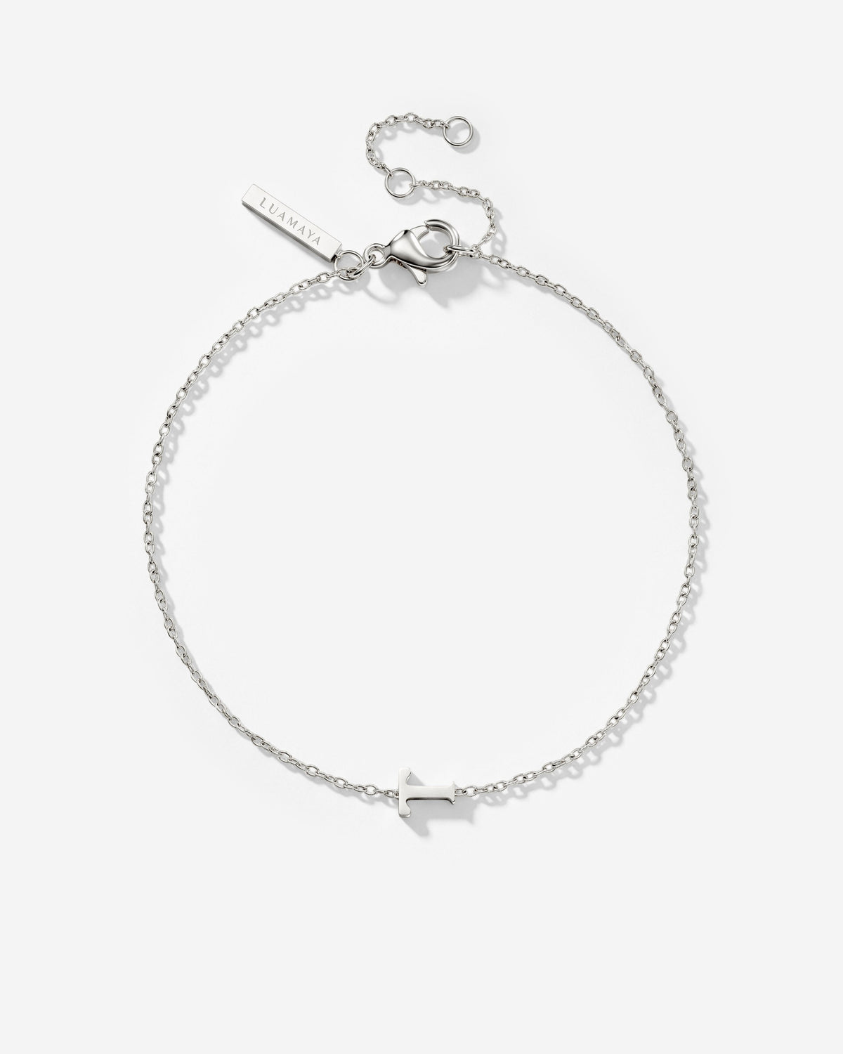 Tiny Letter Bracelet