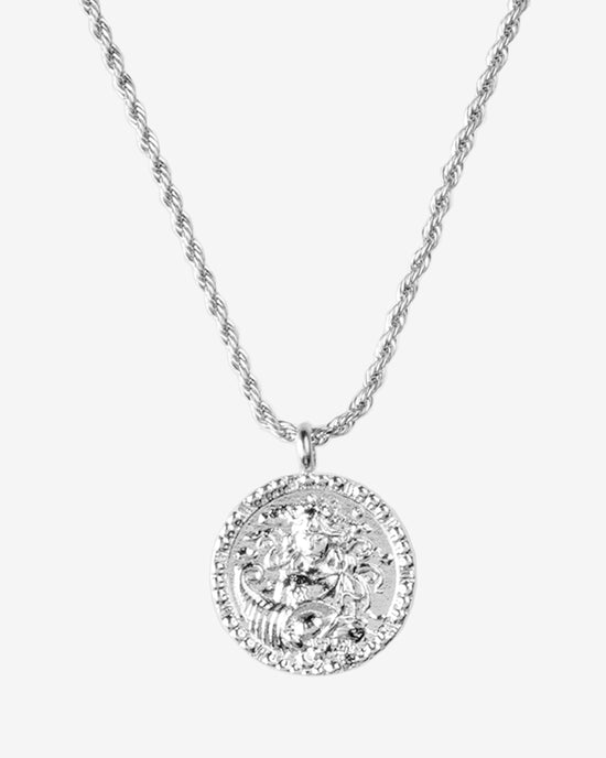 Zodiac Sign Necklace Silber
