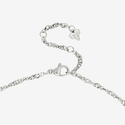 Free Sunny Swirl Necklace Silber