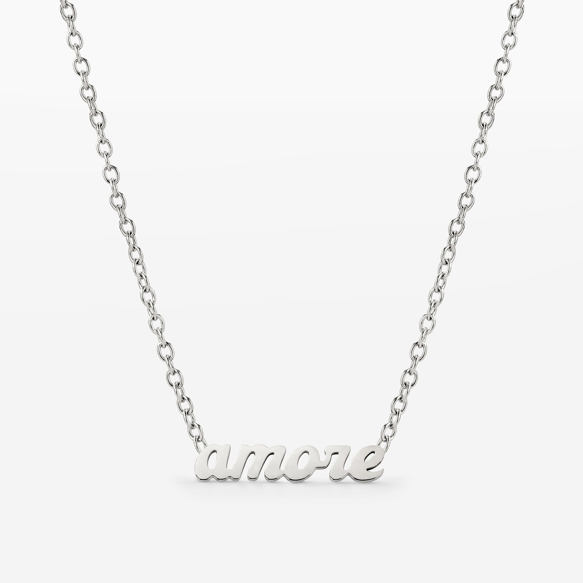 Amore Mio Necklace Silber