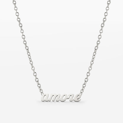 Amore Mio Necklace Silber