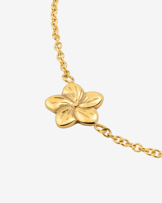 Floral Glow Choker Gold