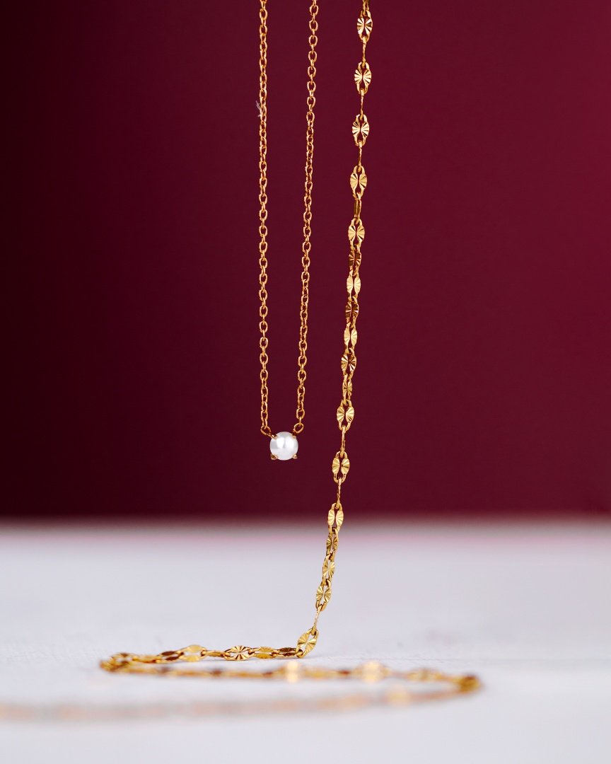 Delicate Pearl Bundle Gold