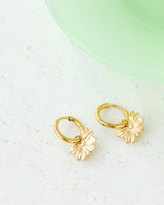Eternal Bloom Hoop Set Small Roségold
