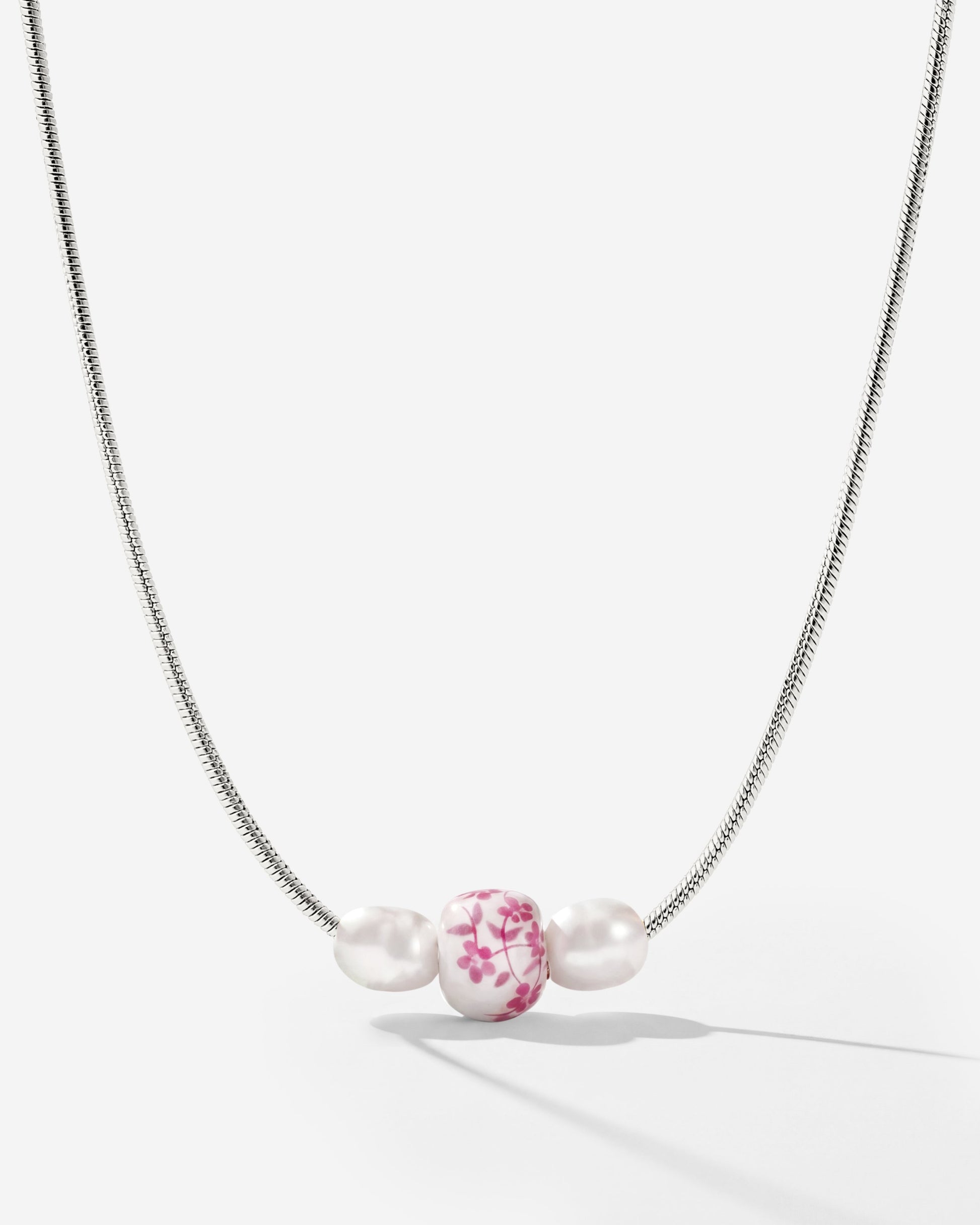 Painted Pink Necklace
