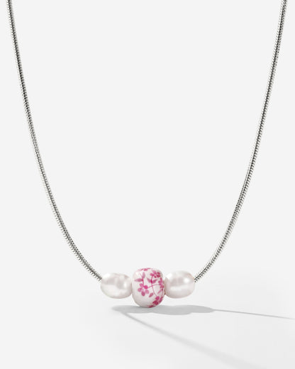 Painted Pink Necklace