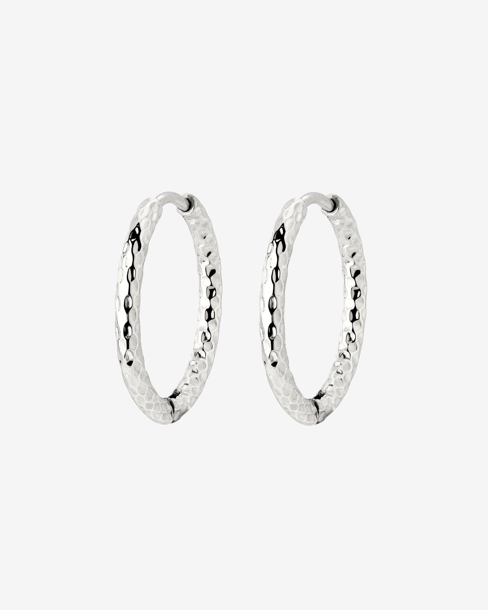 Prism Hoops Medium Silber