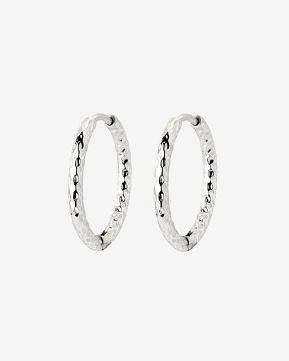 Prism Hoops Medium Silber