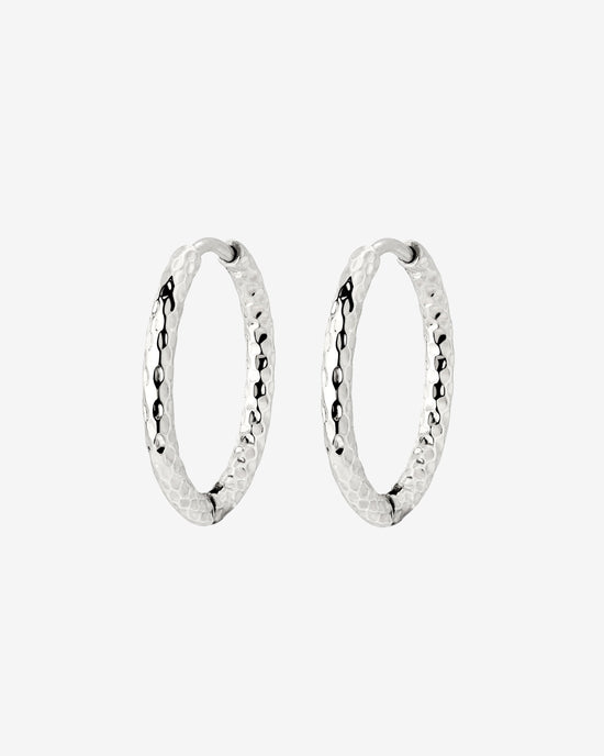 Prism Hoops Medium Silber