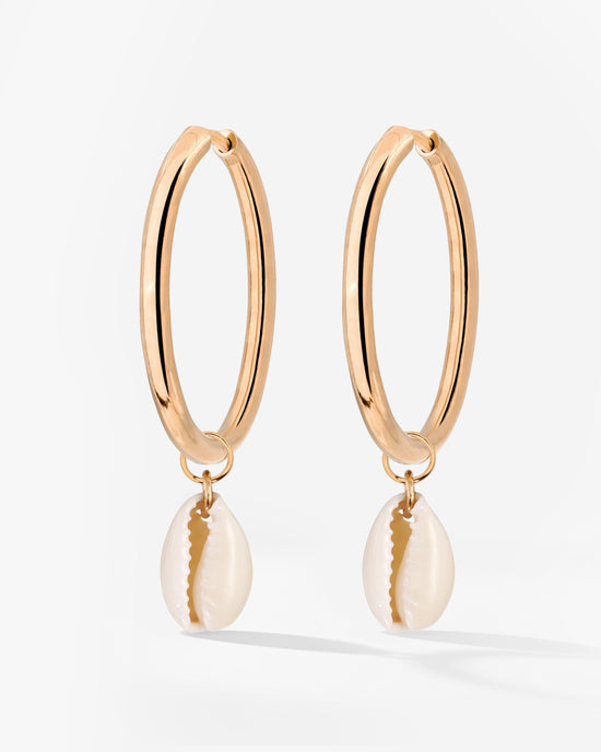 Ocean Whisper Hoop Set Large Roségold