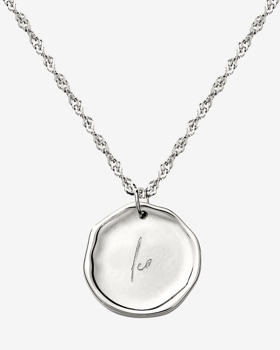 Zodiac Necklace – Leo / Löwe Silber
