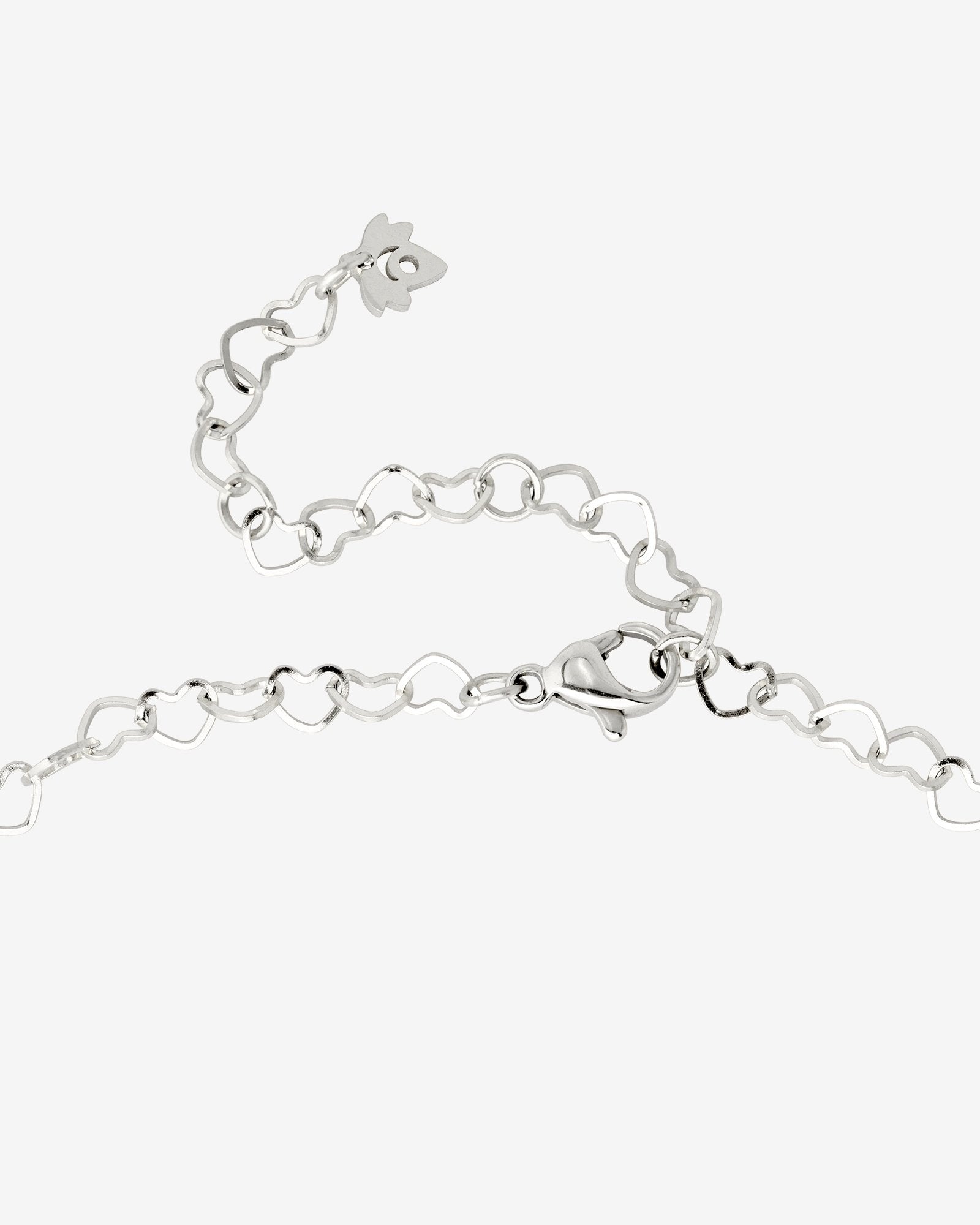 Heart after Heart Necklace Silber