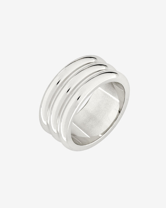 Trio Stack Ring Silber