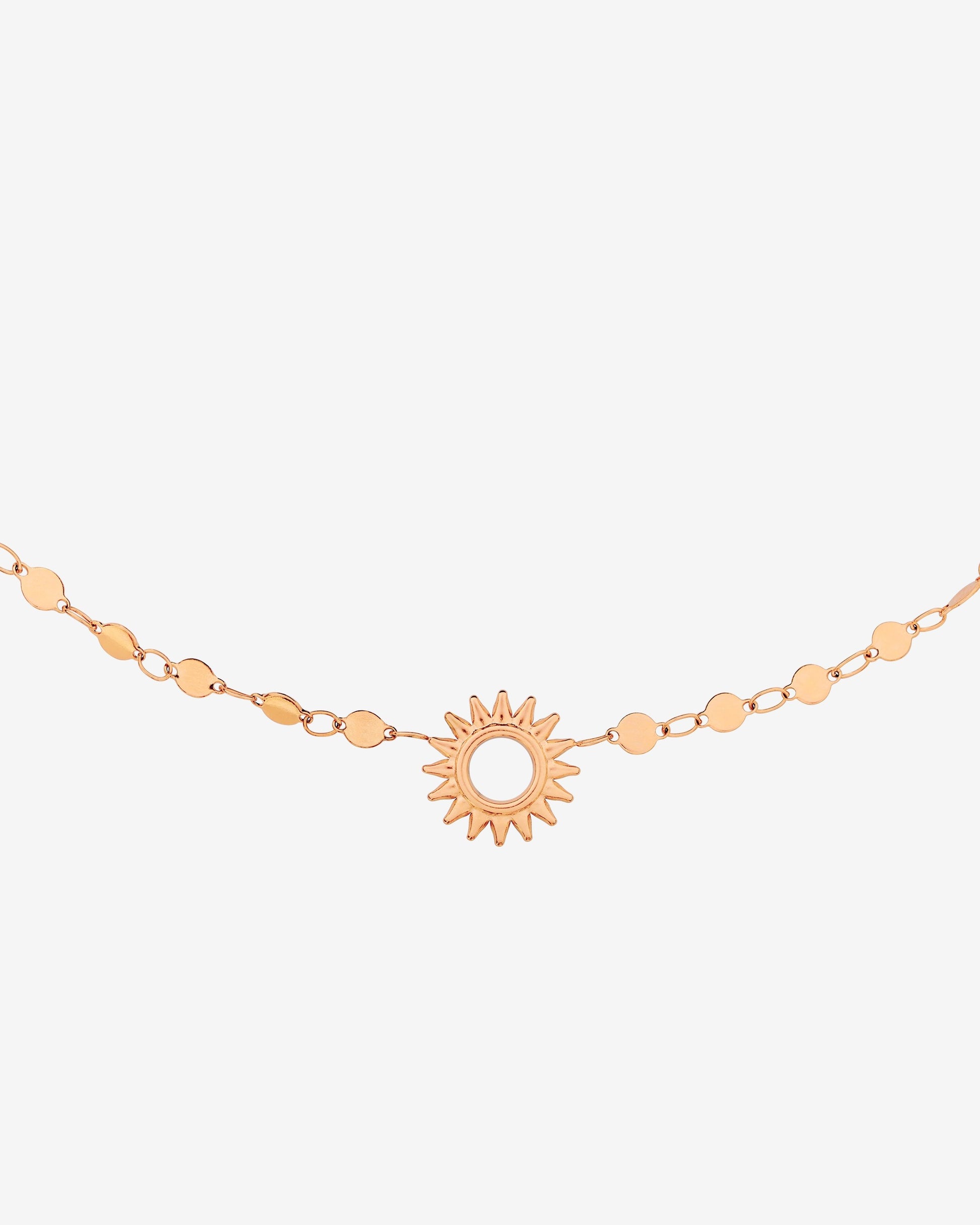 Sunny Side Up Necklace Roségold