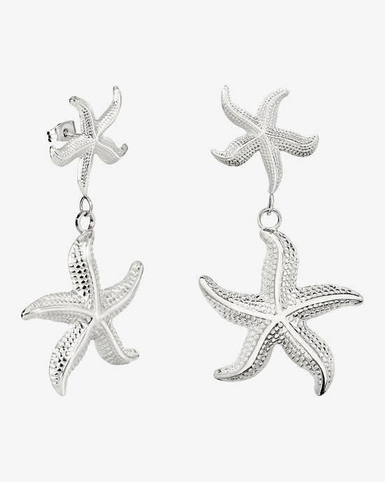 Starfish Studs Silber
