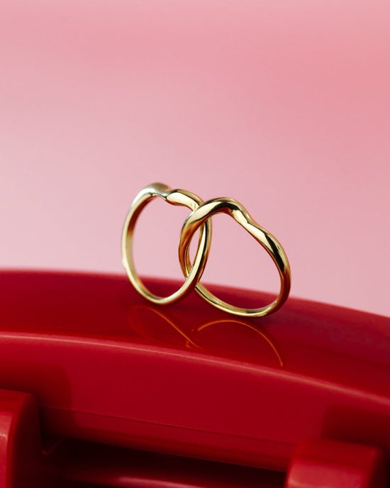 Twinsies Ring Gold