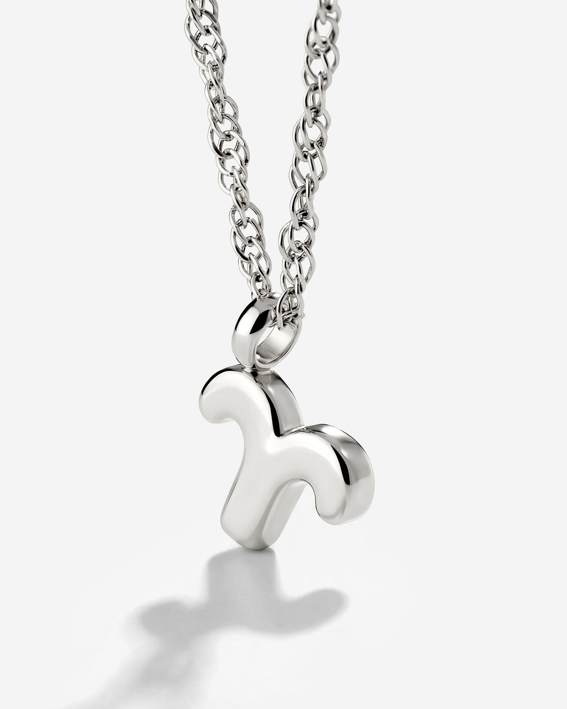 Aries Bubble Necklace Silber