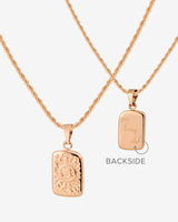 Sun Lover Pendant Necklace Roségold