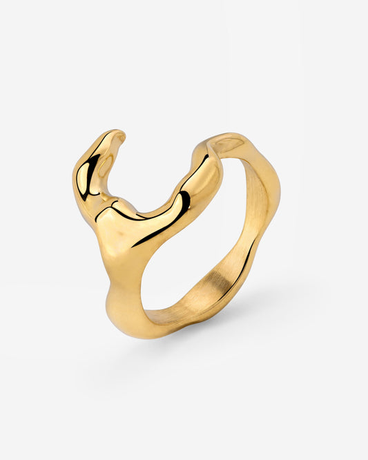 Serene Silvia Ring Gold