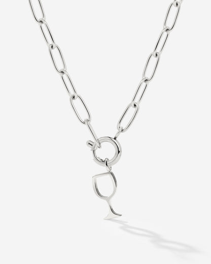 Vino Amore Oval Links Necklace Set
