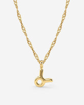 Taurus Bubble Necklace Gold
