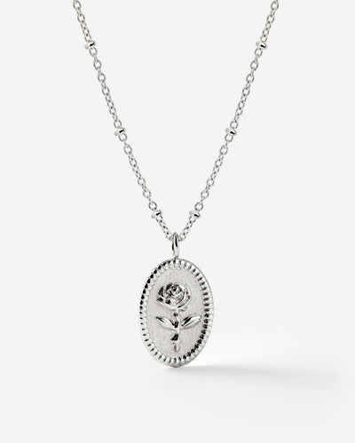 Tale as old as time Necklace Silber
