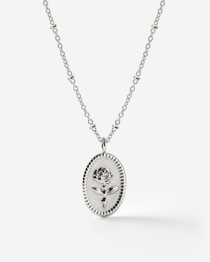 Tale as old as time Necklace Silber