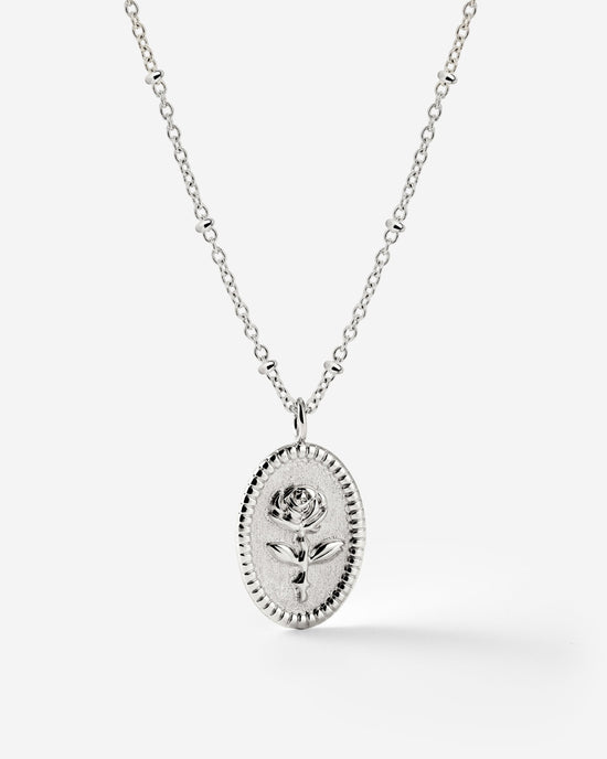 Tale as old as time Necklace Silber