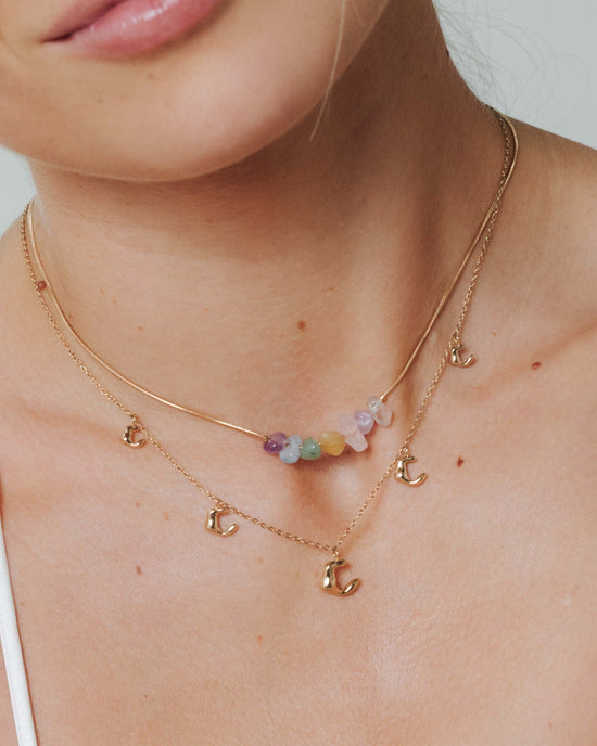 Radiant Romy Necklace Roségold