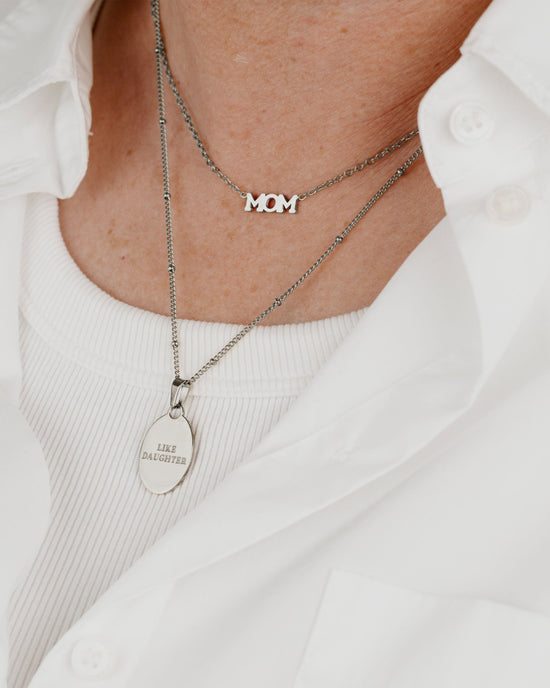 Eternal Bond Necklace Silber