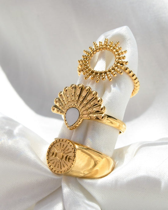 Incredible Lien Peacock Ring Silber
