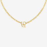 Lots of Love Necklace Gold