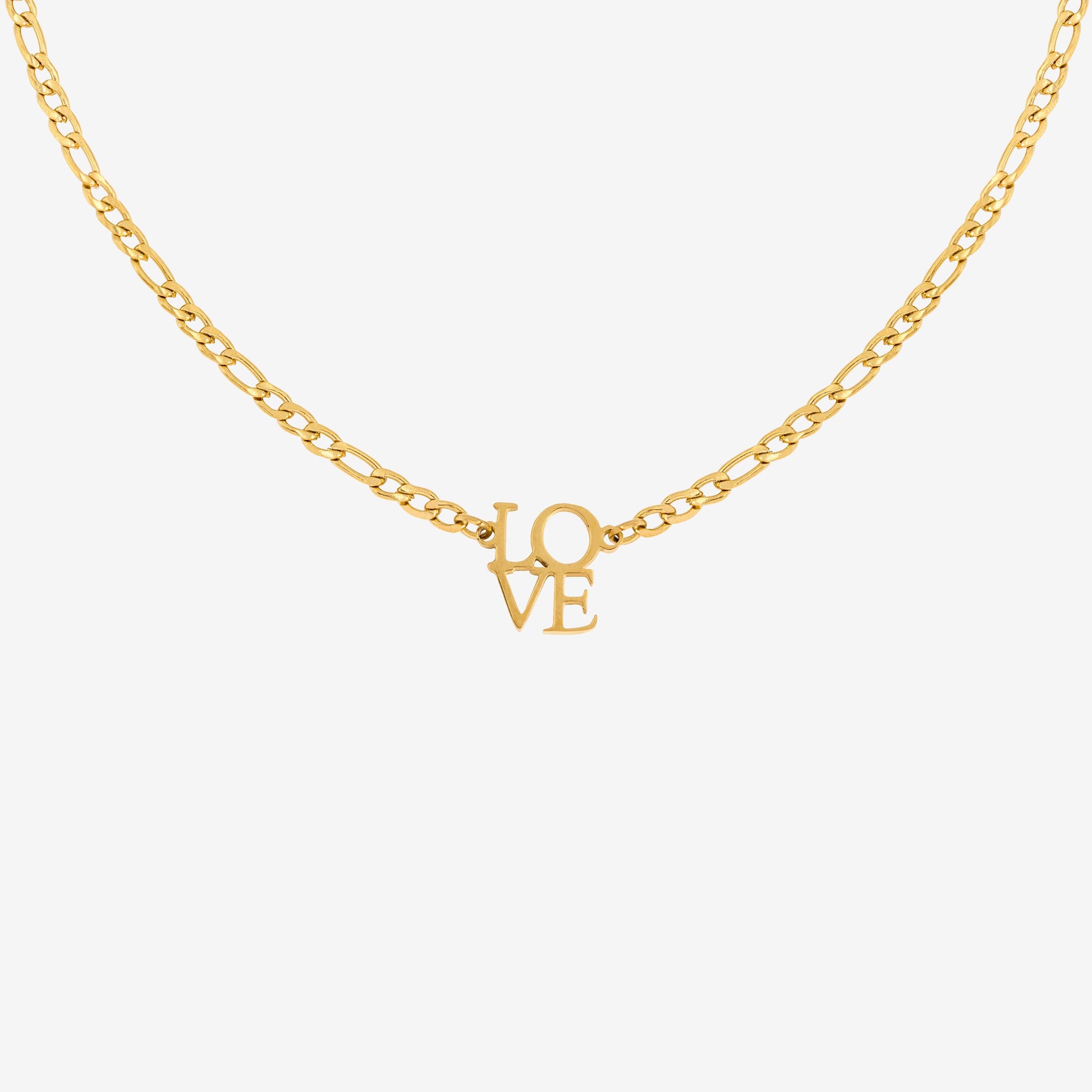 Lots of Love Necklace Gold