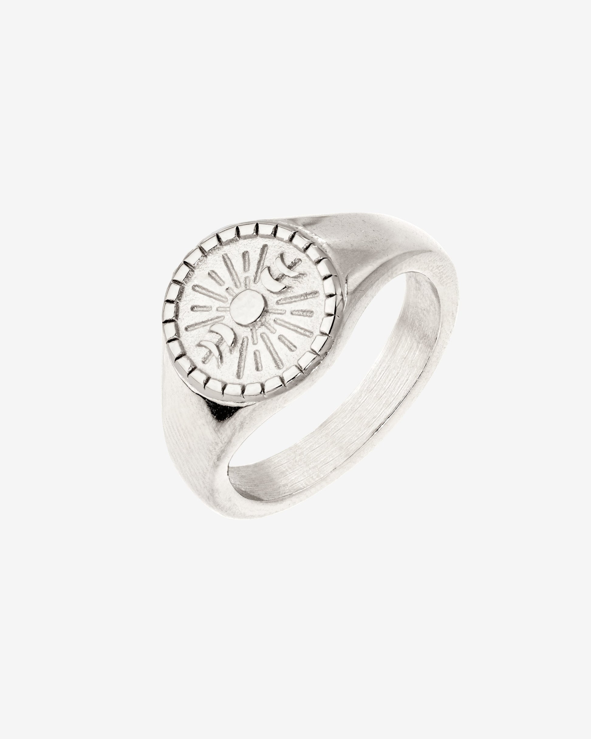Power Krissi Signet Ring Silber