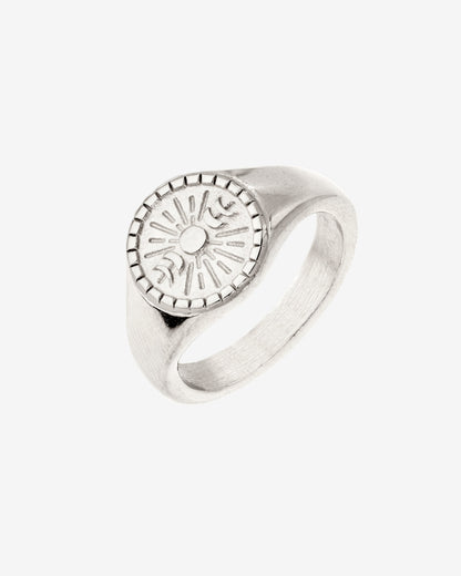 Power Krissi Signet Ring Silber