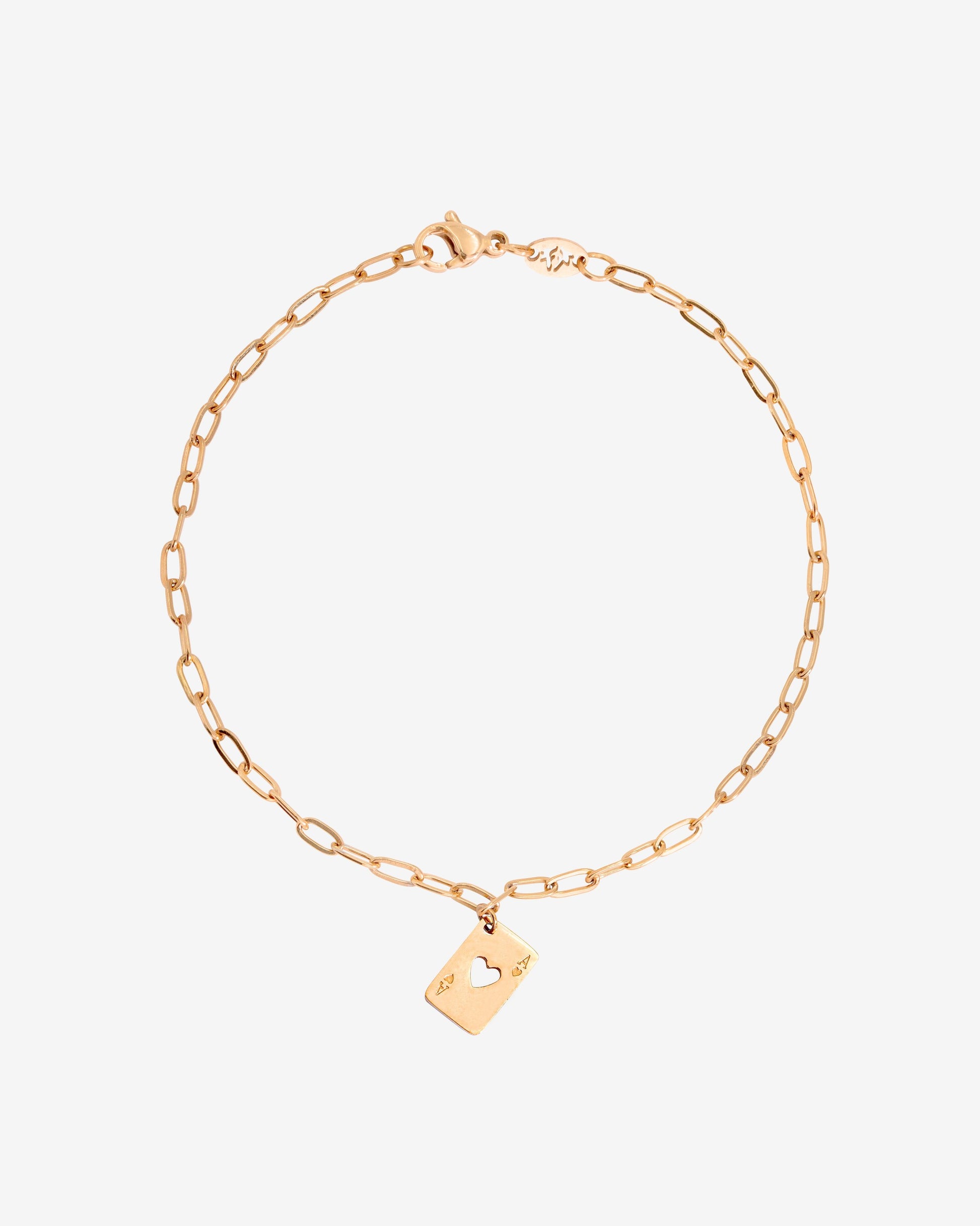 Ace Up the Sleeve Bracelet Roségold