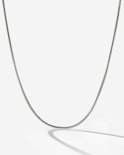 Slim Round Snake Necklace