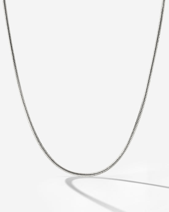 Slim Round Snake Necklace