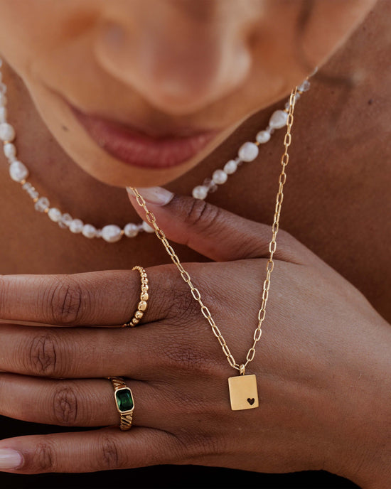 Beady Ring Gold