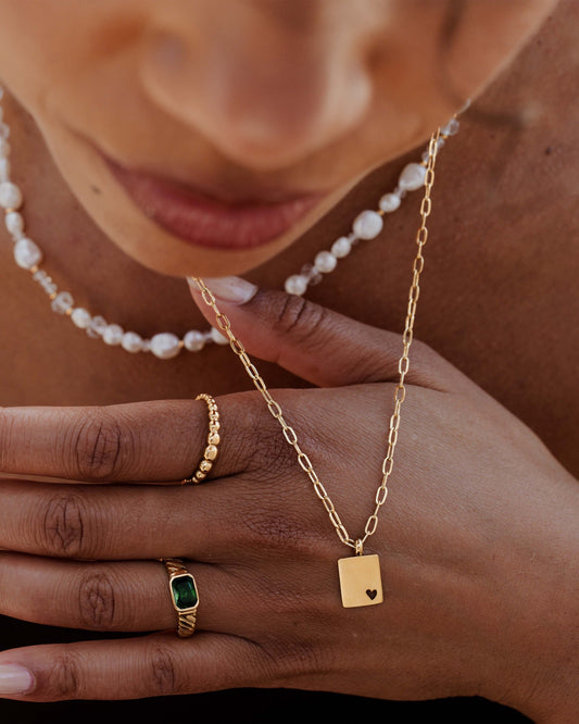 Beady Ring Gold