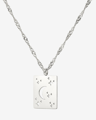Midnight Lover Necklace Silber
